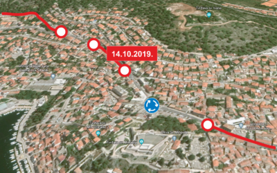 Od ponedjeljka, 14.10. nova regulacija prometa u centru grada. Zatvara se dio Zvonimirove od ulice Primorske čete do Stare ceste