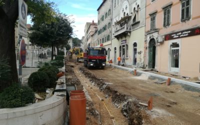 Projekt Aglomeracija – tijekom blagdana na svim gradilištima radovi nakratko staju, nastavak od 7. siječnja