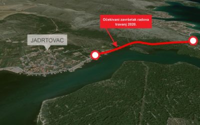 Radovi u Jadrtovcu – zatvaranje prometnice od 13.01. do travnja 2020.
