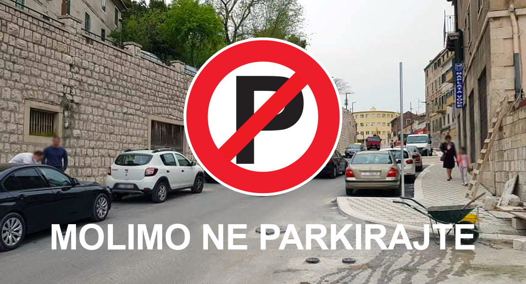 Molimo vozače da uklone vozila i ne parkiraju duž Ulice kralja Zvonimira, sljedećih nekoliko dana slijede završni radovi uređenja
