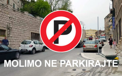 Molimo vozače da uklone vozila i ne parkiraju duž Ulice kralja Zvonimira, sljedećih nekoliko dana slijede završni radovi uređenja